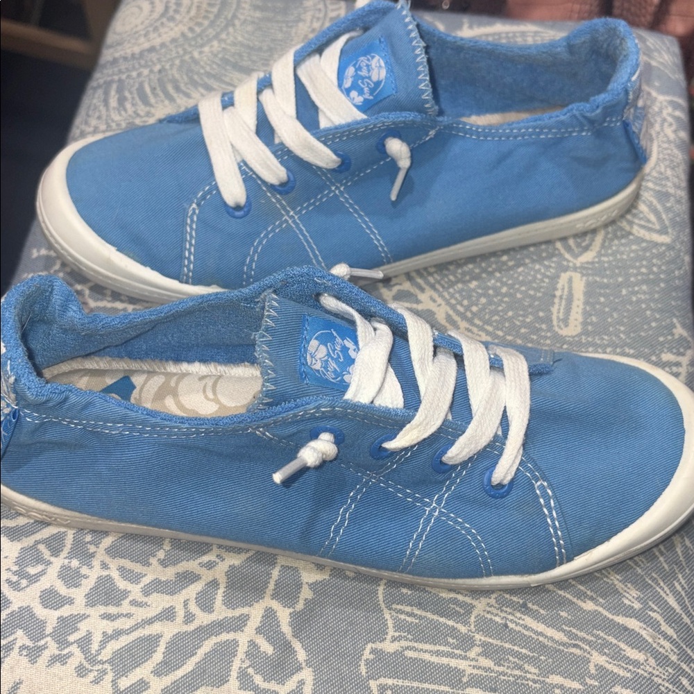 Roxy Bayshore Shoe - Blue / Curacao preloved - Picture 7 of 10
